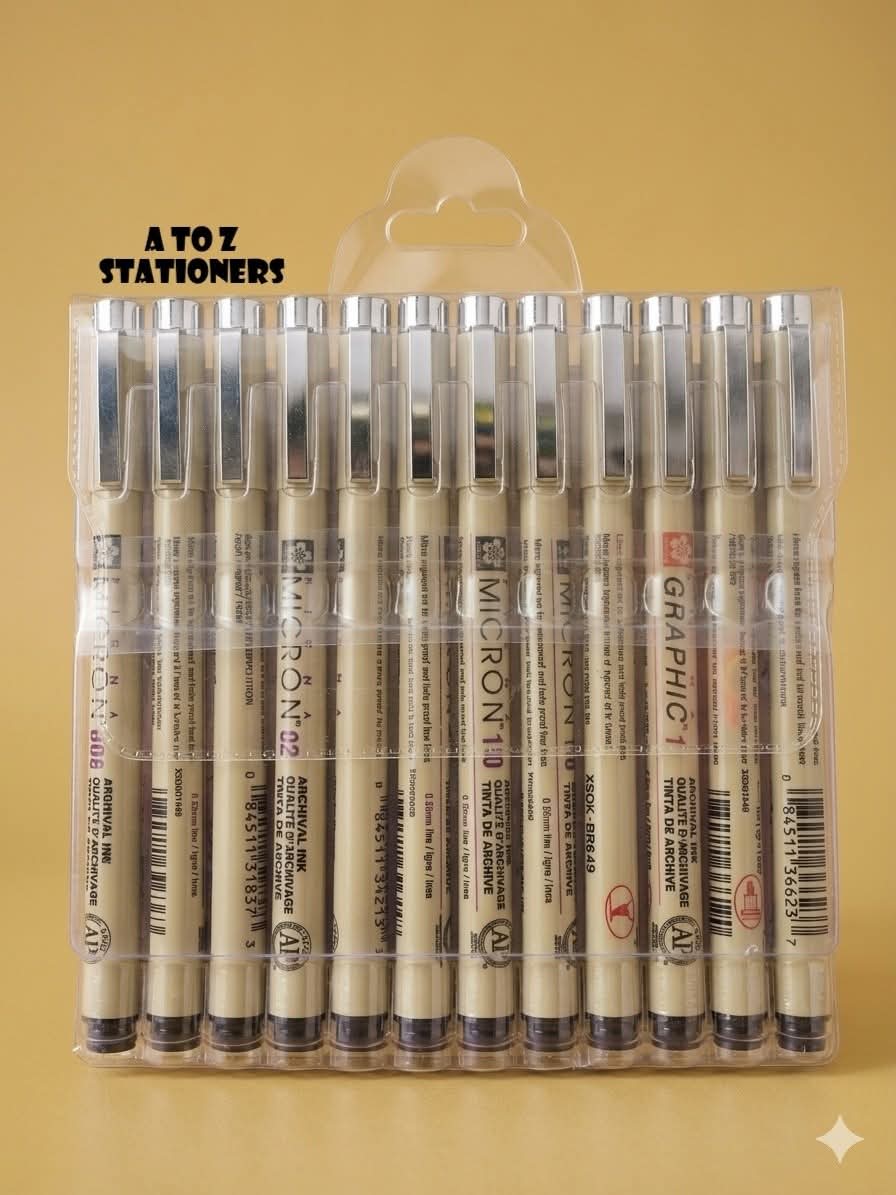 Micron sketch pen set