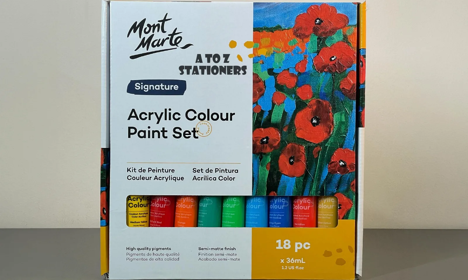 Mont Marte 18colours acrylic