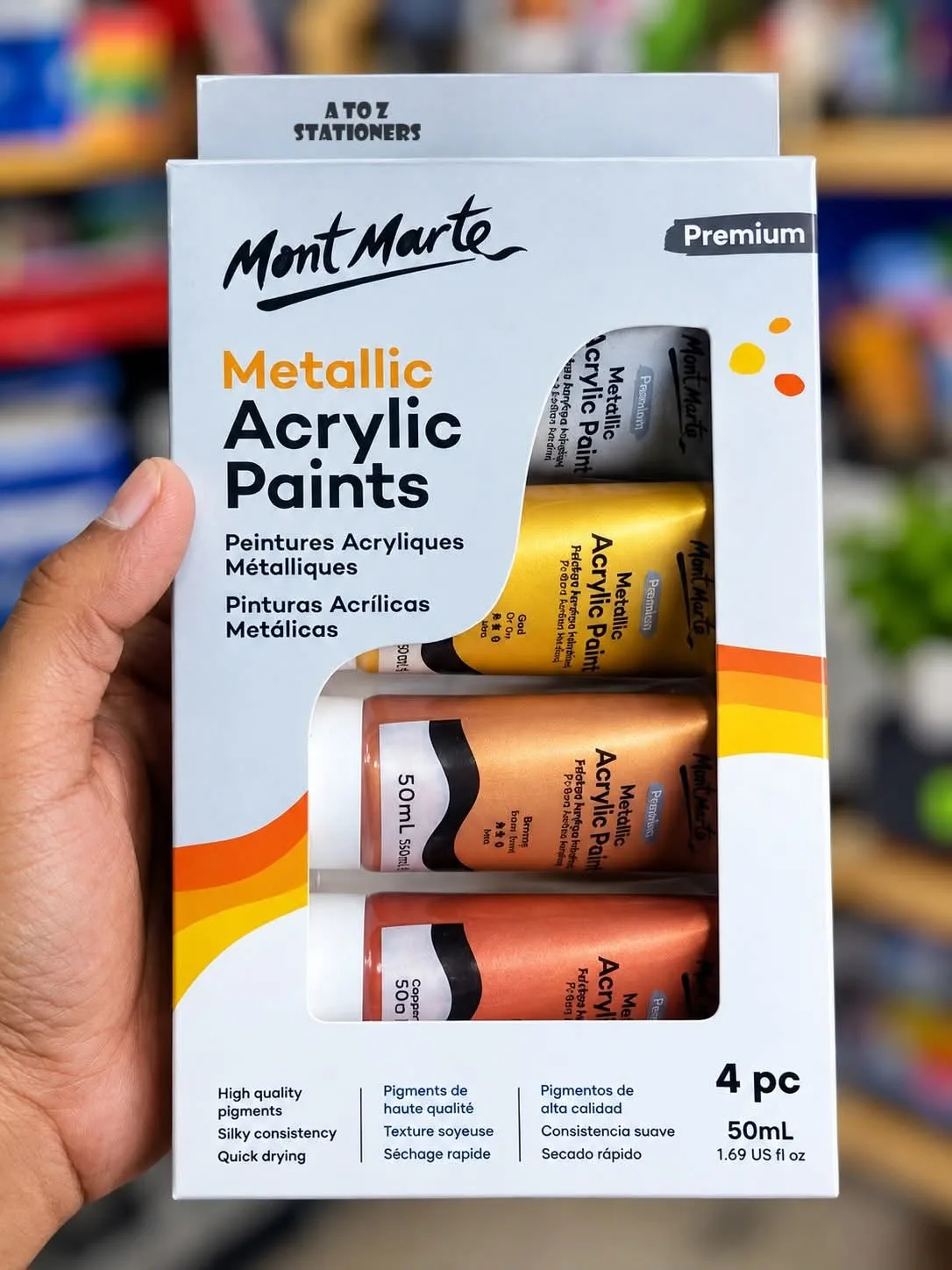M/M Metallic acrylic paint