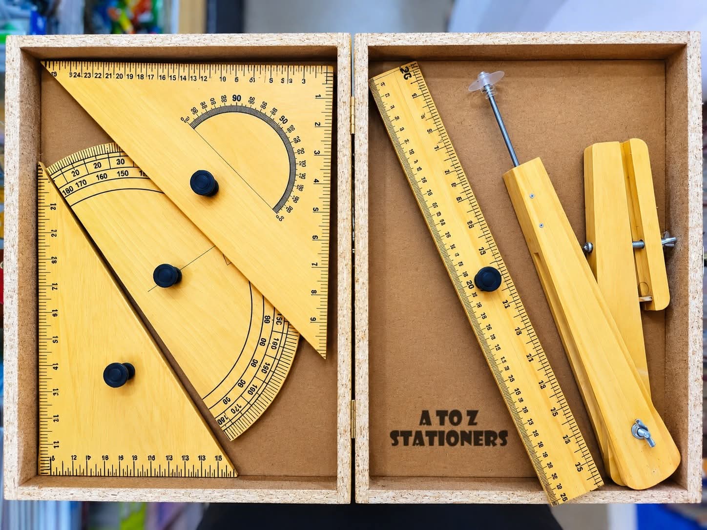 Whiteboard geometry box