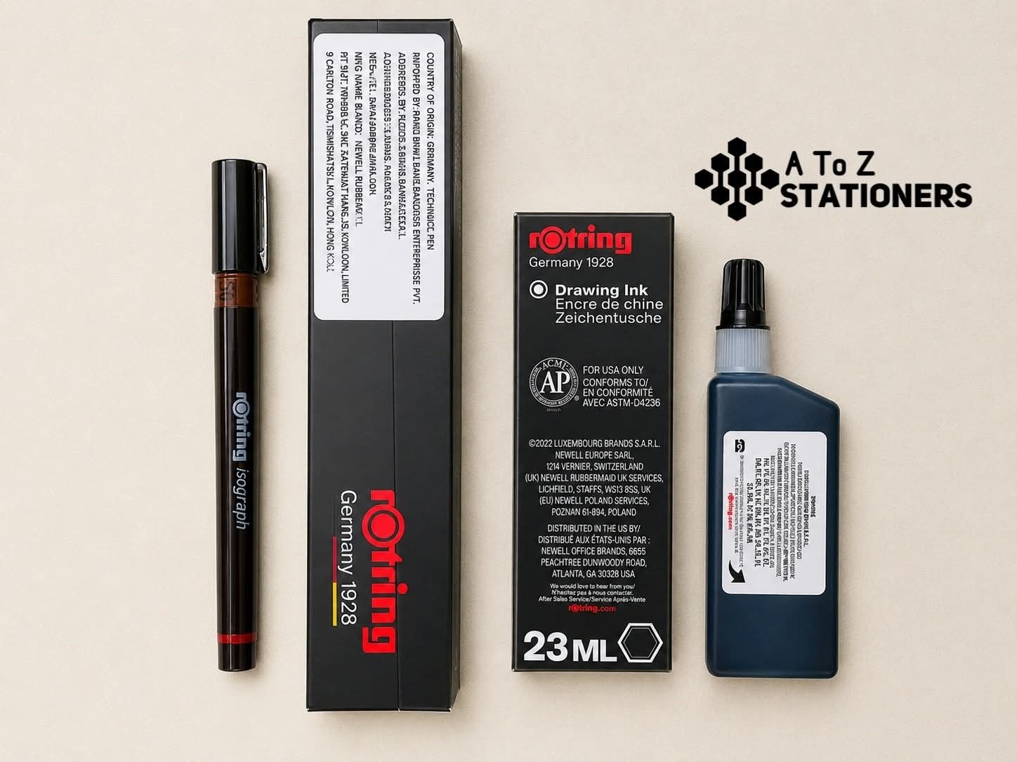 Rotring Drowning Pen with ink